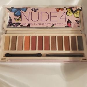 BYS NUDE 4 EYESHADDOW PALLETTE 12 COLORS